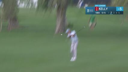 Jerry Kelly makes birdie on No. 18 at Charles Schwab Cup Championship