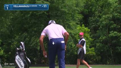 Gerard/Yellamaraju makes birdie on No. 10 at Zurich Classic