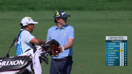 Nico Echavarria hits 100-yard approach to 18 feet, sets up birdie on No. 4 at Cognizant Classic
