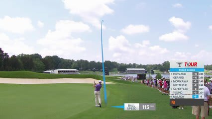 Rory McIlroy's 156-yard approach sets up birdie on No. 7 at TOUR Championship
