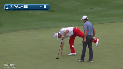 Ryan Palmer makes birdie on No. 4 at THE CJ CUP