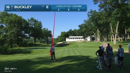 Hayden Buckley makes birdie on No. 16 at John Deere