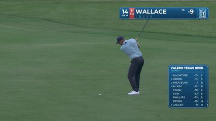 Matt Wallace's 290-yard approach sets up eagle on No. 14 at Valero