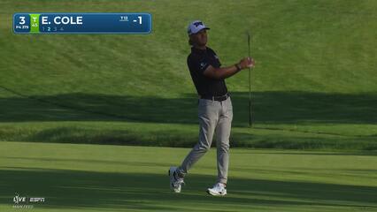 Eric Cole's 137-yard approach sets up birdie on No. 3 at the Memorial