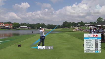 Robert MacIntyre sinks 29-foot eagle putt on No. 8 at TOUR Championship