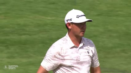 Rico Hoey makes birdie on No. 8 at NV5 Invitational