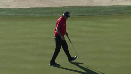Tom Lehman makes birdie on No. 17 at Cologuard