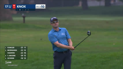 Russell Knox makes birdie at Rocket Mortgage