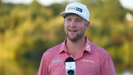 Trey Mullinax full interview after securing TOUR card at Korn Ferry Tour Championship