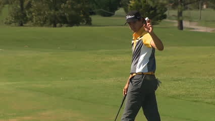Rafael Becker fires 65 to take 3-shot lead at the Cañuelas Championship