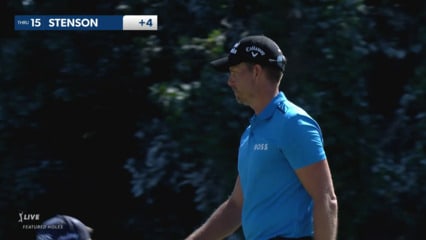 Henrik Stenson sends in 28-footer for birdie at Honda