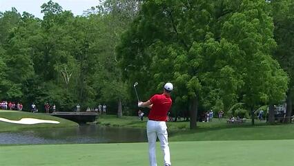 Martin Kaymer birdies No. 3 at the Memorial