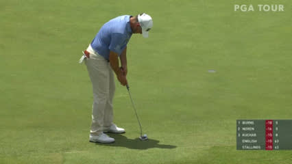 Lee Westwood birdies No. 14 at AT&T Byron Nelson