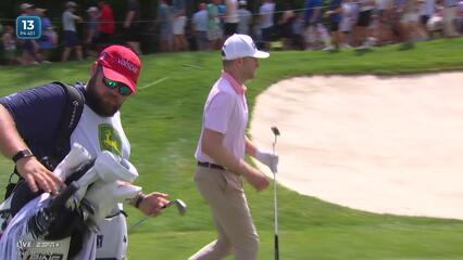 Brian Campbell makes birdie on No. 13 at John Deere