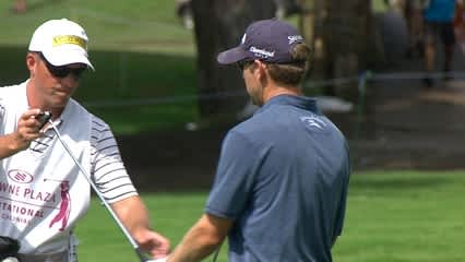George McNeill’s dialed in approach yields tap-in birdie at Crowne Plaza
