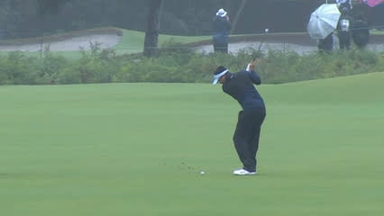 Michael Lorenzo-Vera's approach yields birdie at ISPS Handa