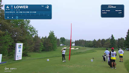 Justin Lower makes birdie on No. 4 at RBC Canadian