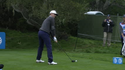 Rick Lamb has the DIRECTV Launch Pad Drive of the Day at AT&T Pebble Beach