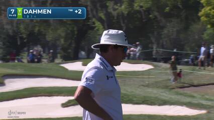 Joel Dahmen hits 129-yard approach to 5 feet, sets up birdie on No. 7 at Valspar