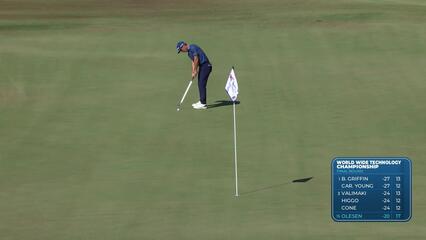 Thorbjørn Olesen makes birdie on No. 18 at World Wide Technology