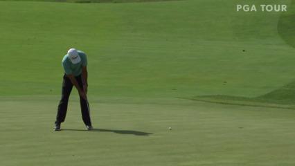 Joseph Bramlett makes birdie putt at Korn Ferry Tour Champ