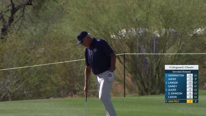Bo Van Pelt makes birdie on No. 18 at Cologuard Classic