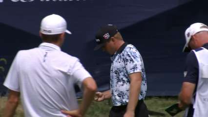 John Augenstein sticks approach to 7 feet at Korn Ferry Tour Champ