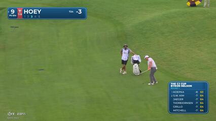Rico Hoey makes birdie on No. 9 at THE CJ CUP