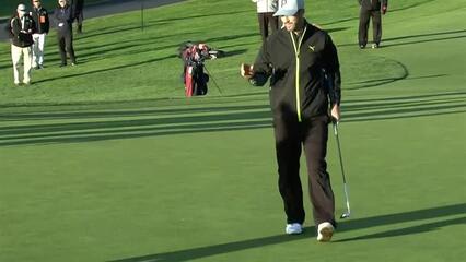 Chris Baker birdies No. 1 in Round 4 at AT&T Pebble Beach