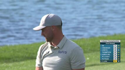 Wyndham Clark makes birdie on No. 16 at Valspar