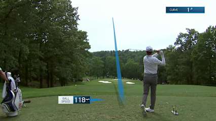 Mike Weir makes birdie on No. 17 at Regions Tradition