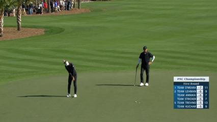 Nelly Korda drills birdie putt at PNC Championship