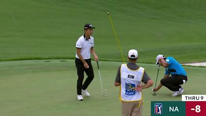 Kevin Na nails birdie putt at RBC Heritage