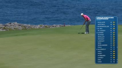 Jeremy Paul drops in long birdie putt at Corales Puntacana