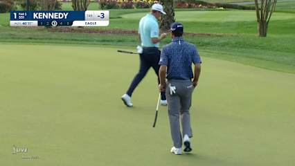 Blake Kennedy birdies the first at Valspar