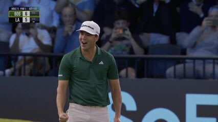 Michael Thorbjornsen wins Match No. 2 for Boston Common against LAGC at TGL 