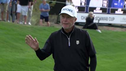 Jeff Sluman makes birdie on No. 15 at Cologuard