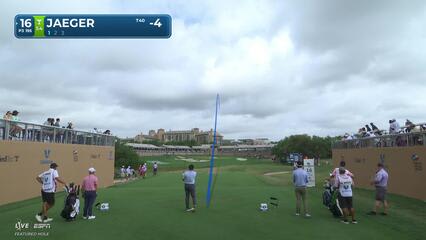Stephan Jaeger hits tee shot to 9 feet, sets up birdie on No. 16 at Valero