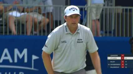 Brian Stuard hits 158-yard approach to 5 feet at Wyndham