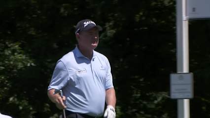 Joe Durant sticks tee shot to set up birdie at Tradition