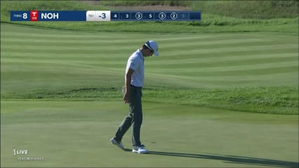 Seung-Yul Noh's tee shot to 5 feet leads to birdie at 3M Open