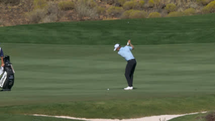 Tyler Duncan uses nice approach to yield birdie at Black Desert