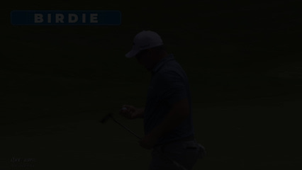 Ryan Fox sinks 21-foot birdie putt on No. 4 at the Memorial