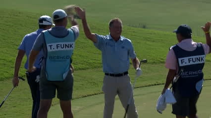 Fred Funk's clutch chip-in is the Shot of the Day 