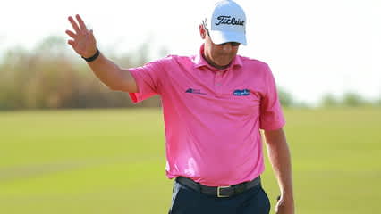 Cameron Percy's eagle hole out is the Shot of the Day