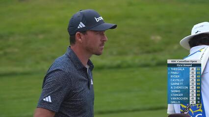 Nick Taylor's 133-yard approach sets up birdie on No. 10 at RBC Canadian