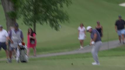 Chad Campbell makes birdie on No. 18 at Principal