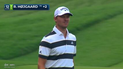 Rasmus Højgaard hits 105-yard approach to 2 feet, sets up birdie on No. 12 at THE PLAYERS