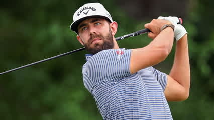 Erik van Rooyen’s near hole-out eagle is the Shot of the Day