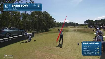 Sam Bairstow nearly aces No. 17 at Genesis Scottish Open